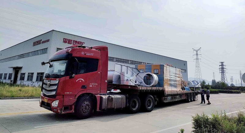 馬鞍山市恒久特材有限公司發貨現場